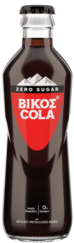 bikos cola zero glass