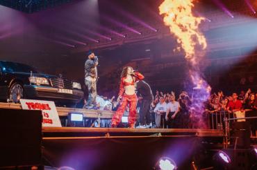 Toquel Live at Oaka basketball arena - 1111 Athens