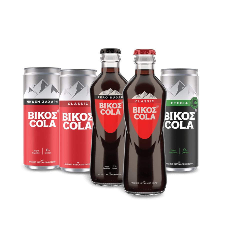 βίκος cola με φυσικό μεταλλικό νερό