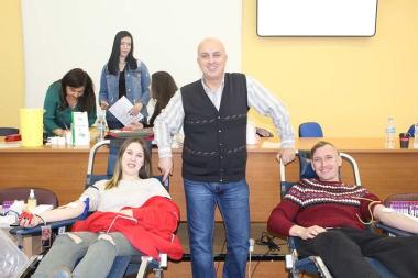 Αιμοδοσία εργαζομένων της εταιρείας ΒΙΚΟΣ (Σεπτέμβριος 2017)
