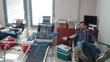 Αιμοδοσία εργαζομένων της εταιρείας Βίκος (Σεπτέμβριος 2018)