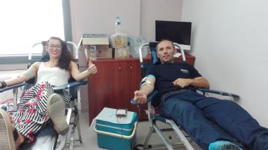 Αιμοδοσία εργαζομένων της εταιρείας Βίκος (Σεπτέμβριος 2018)
