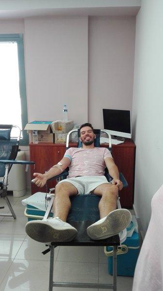 Αιμοδοσία εργαζομένων της εταιρείας Βίκος (Σεπτέμβριος 2018)