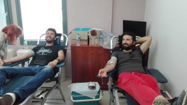 Αιμοδοσία εργαζομένων της εταιρείας Βίκος (Σεπτέμβριος 2018)