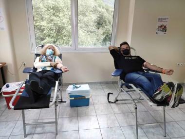 Αιμοδοσία εργαζομένων της εταιρείας Βίκος (Οκτώβριος 2020)
