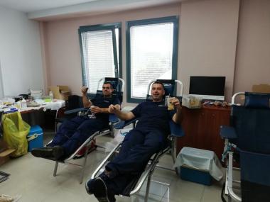Αιμοδοσία εργαζομένων της εταιρείας Βίκος (Οκτώβριος 2019)