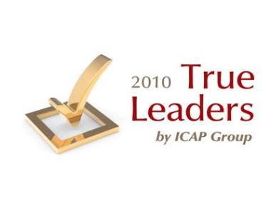 Βραβείο TRUE LEADERS 2010 από την ICAP 