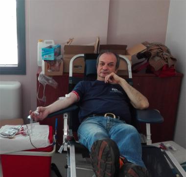 Αιμοδοσία εργαζομένων της εταιρείας ΒΙΚΟΣ (Απρίλιος 2017)